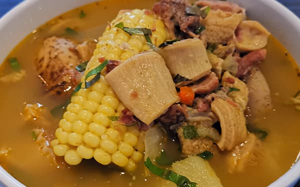 Sopa de mondongo — slow-simmered, deeply traditional, and not for the faint of heart.