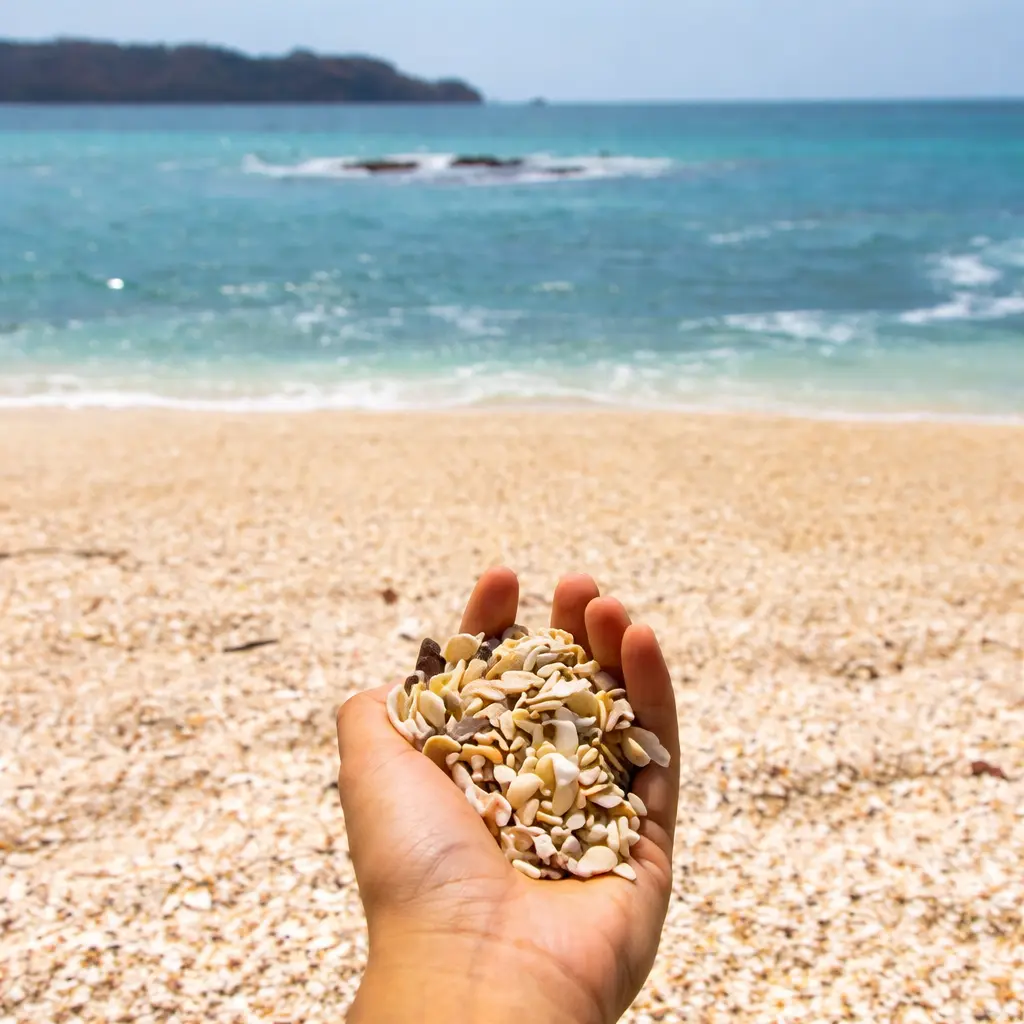 Conchal beach in Guanacaste, Costa Rica