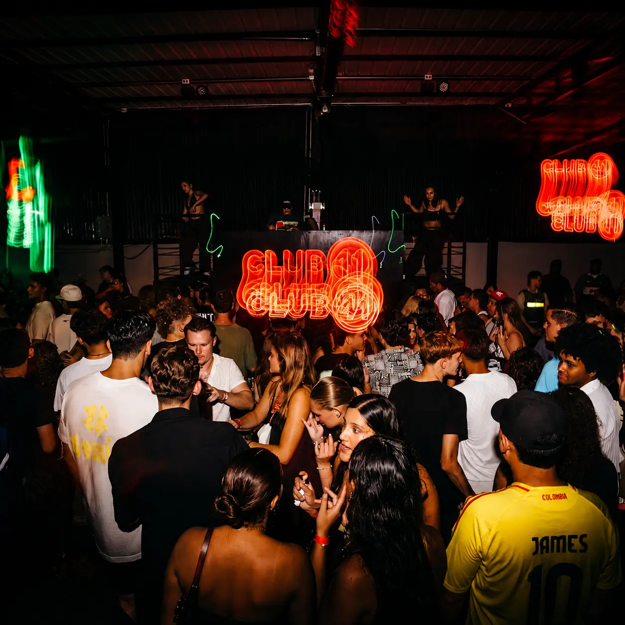 When the sun goes down, Tamarindo's beach road turns into one long open-air night out.